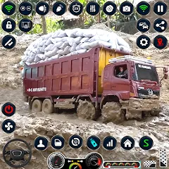 Скачать взломанную Mud Truck Runner Simulator 3D  [МОД Unlocked] - последняя версия apk на Андроид