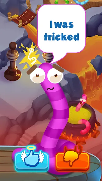 Worm out: Brain teaser games (Ворм аут)  [МОД Unlimited Money] Screenshot 3