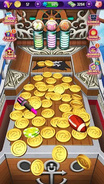 Coin Pusher (Коин Пушер)  [МОД Бесконечные монеты] Screenshot 2