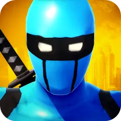 Скачать взлом Blue Ninja : Superhero Game (Блу Ниндзя)  [МОД Много монет] - стабильная версия apk на Андроид