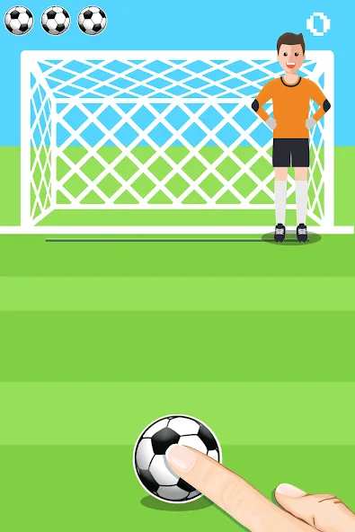 Penalty Shootout Game Offline (Пенальти игра без подключения к интернету)  [МОД Mega Pack] Screenshot 1