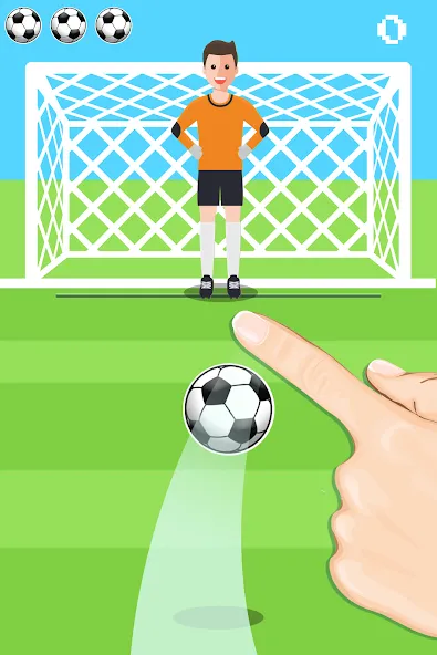 Penalty Shootout Game Offline (Пенальти игра без подключения к интернету)  [МОД Mega Pack] Screenshot 2