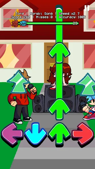 Tord Expanded Music Fight (Торд Расширенная Модификация)  [МОД Бесконечные монеты] Screenshot 1