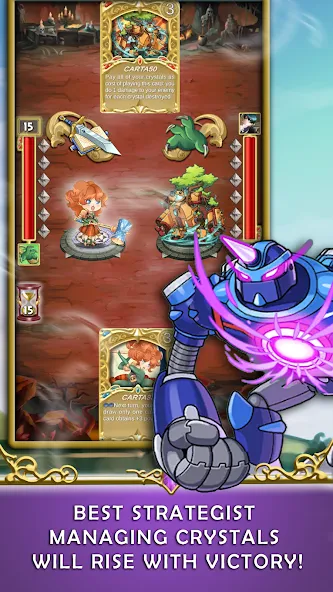 Crystal Soul - TCG Card Battle  [МОД Mega Pack] Screenshot 3