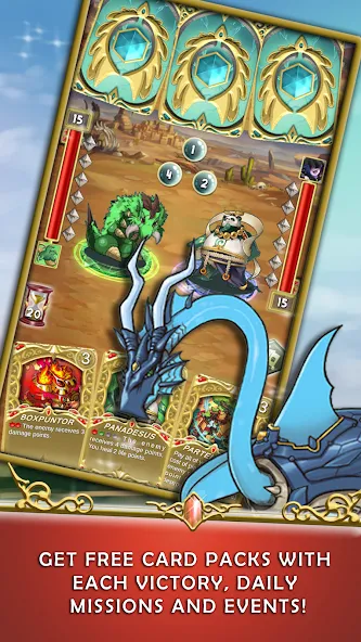 Crystal Soul - TCG Card Battle  [МОД Mega Pack] Screenshot 5