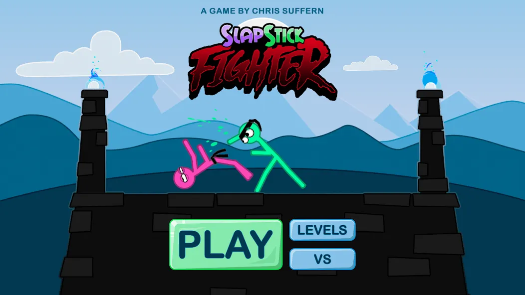 Slapstick Fighter - Fight Game (лапстик Файтер)  [МОД Бесконечные монеты] Screenshot 1