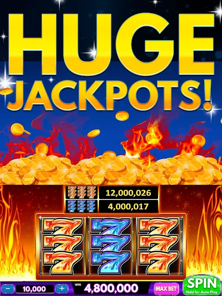 Spin Vegas Slots: Slot Games (Спин Вегас слоты)  [МОД Меню] Screenshot 5