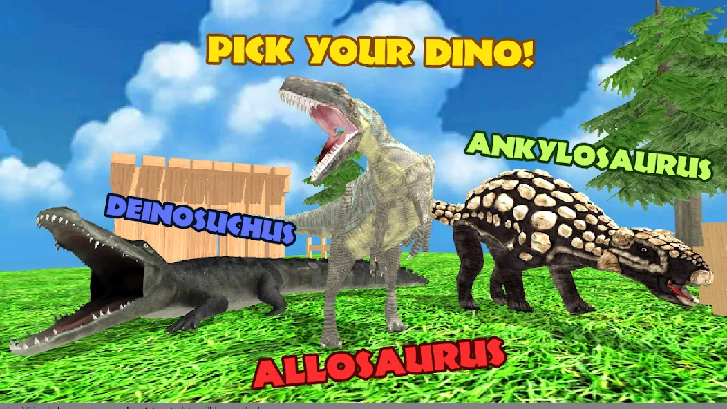 Dino Battle Arena Lost Kingdom (Дино Битва Арена Потерянное Королевство)  [МОД Mega Pack] Screenshot 1