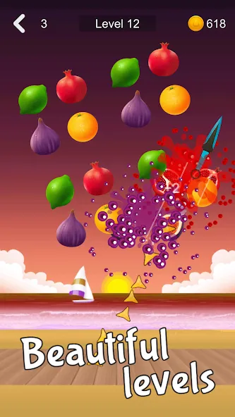 Fruit Sniper (Фрут Снайпер)  [МОД Unlimited Money] Screenshot 3