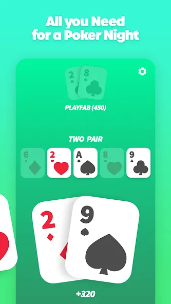 Poker with Friends - EasyPoker (ИзиПокер)  [МОД Бесконечные монеты] Screenshot 2