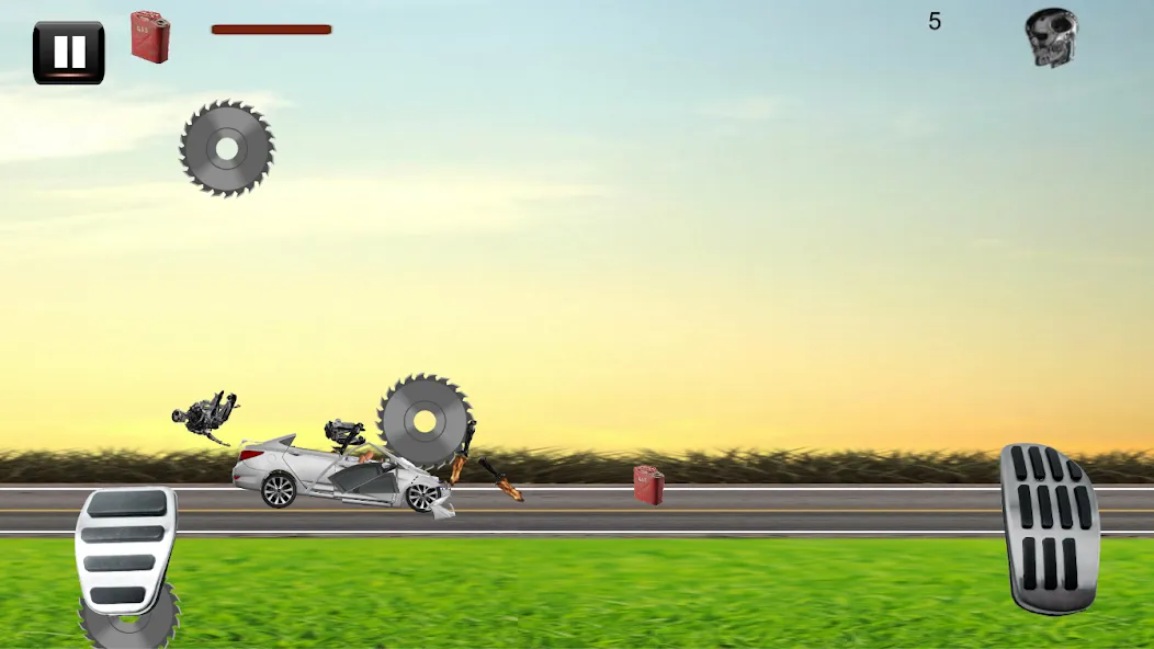 Car Crash 2d (Кар Краш 2д)  [МОД Бесконечные монеты] Screenshot 3