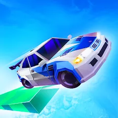 Взломанная Ramp Racing 3D — Extreme Race  [МОД Mega Pack] - последняя версия apk на Андроид