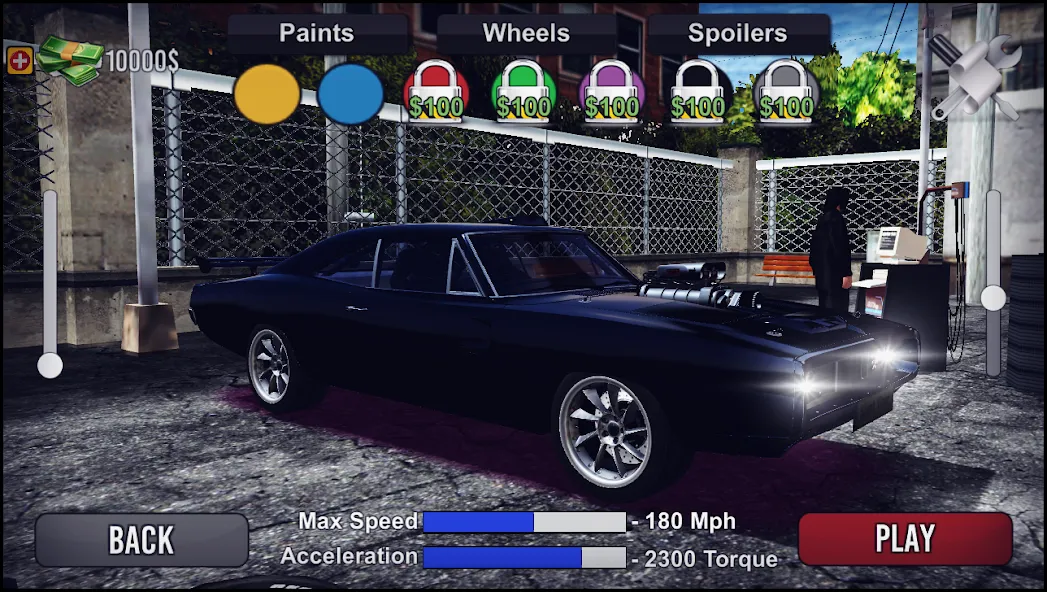 Charger Drift Simulator (Чарджер Дрифт Симулятор)  [МОД Unlimited Money] Screenshot 2