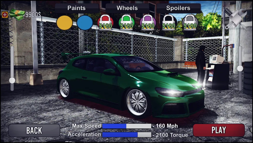 Charger Drift Simulator (Чарджер Дрифт Симулятор)  [МОД Unlimited Money] Screenshot 3