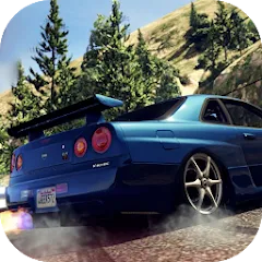 Скачать взлом Skyline Drift Simulator (Скайлайн Дрифт Симулятор)  [МОД Unlocked] - стабильная версия apk на Андроид