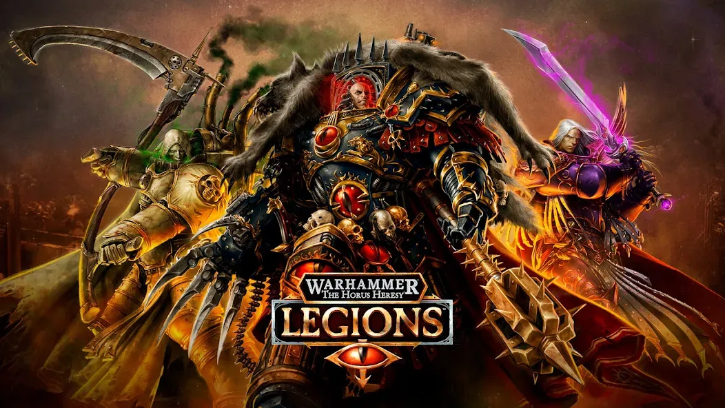 Warhammer Horus Heresy Legions (Вархаммер Искупление Хоруса Легионы)  [МОД Много денег] Screenshot 1