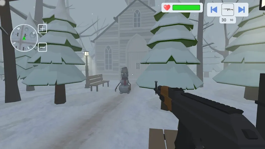 Evil Snowmen 2 (Ивил Сномен 2)  [МОД Бесконечные монеты] Screenshot 1