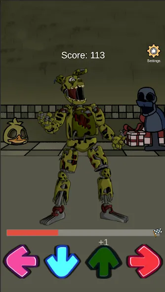 FNF Springtrap Mod Test (Мод Тест)  [МОД Unlimited Money] Screenshot 4