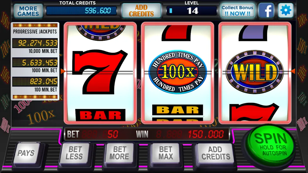 777 Slots Casino Classic Slots (Слоты Казино Классические Слоты)  [МОД Меню] Screenshot 1