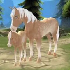 Скачать взломанную Horse Paradise: My Dream Ranch  [МОД Menu] - полная версия apk на Андроид