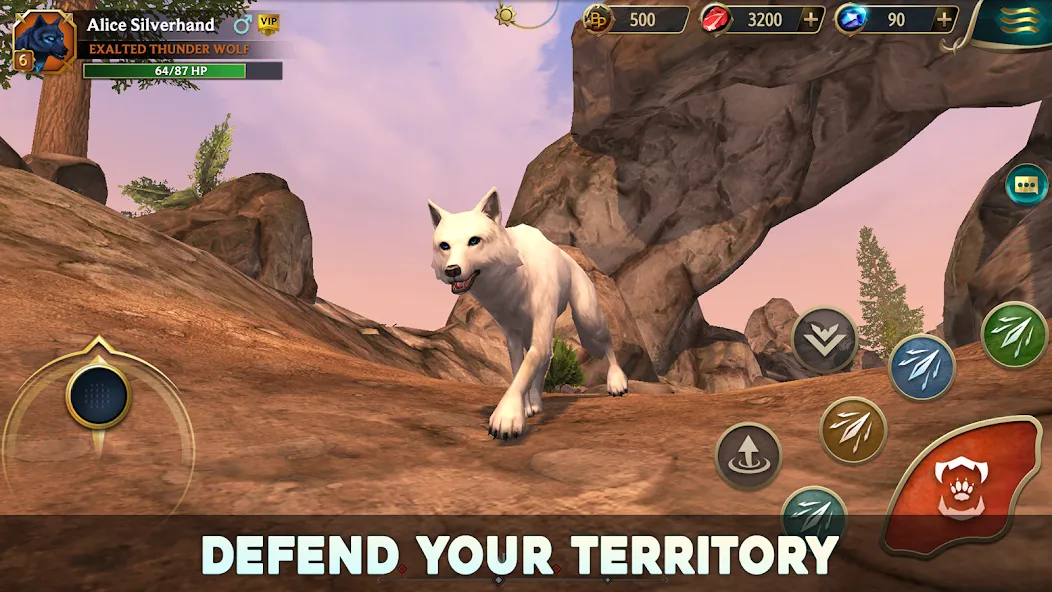 Wolf Tales - Wild Animal Sim (Вулф Тейлс)  [МОД Много монет] Screenshot 5