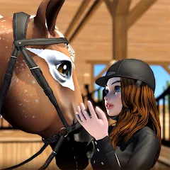 Взломанная Star Equestrian - Horse Ranch (Стар Иквестриан)  [МОД Unlocked] - стабильная версия apk на Андроид