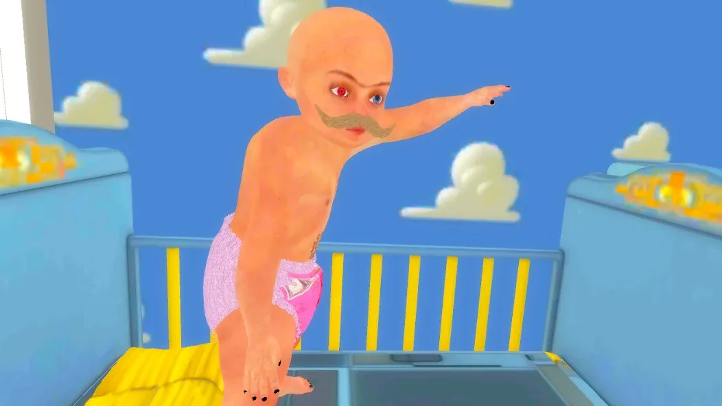 Child Dance Farting Says 3D  [МОД Бесконечные монеты] Screenshot 2