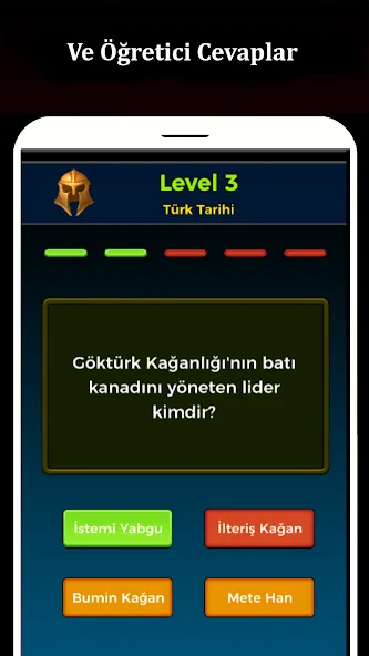 Tarih Bilgi Yarışması  [МОД Бесконечные монеты] Screenshot 2