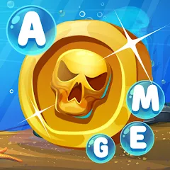 Взломанная Gold for words: anagram games  [МОД Меню] - полная версия apk на Андроид