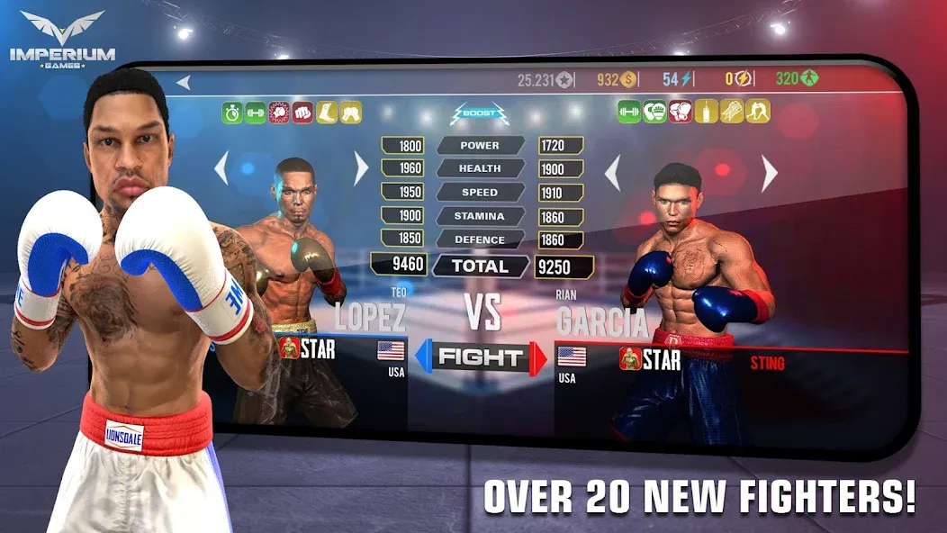 Boxing - Fighting Clash (Боксинг)  [МОД Много денег] Screenshot 4