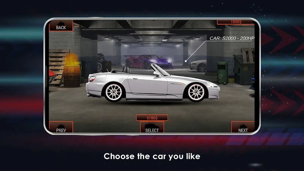 Japan Drag Racing (Драгрейсинг в Японии)  [МОД Unlimited Money] Screenshot 1