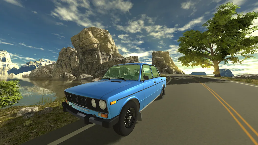 Russian Car Lada 3D  [МОД Меню] Screenshot 5