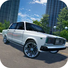 Скачать взломанную Russian Car Lada 3D  [МОД Меню] - полная версия apk на Андроид