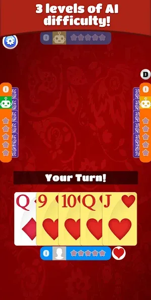 Euchre (Юкер)  [МОД Menu] Screenshot 2