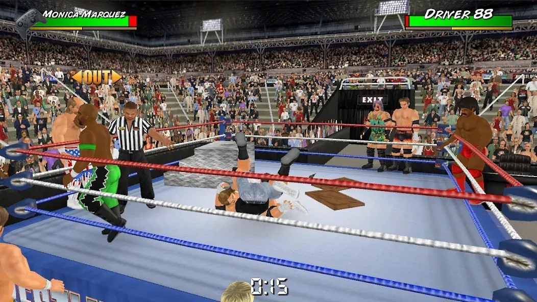 Wrestling Empire (Рестлинг Импайр)  [МОД Unlocked] Screenshot 5