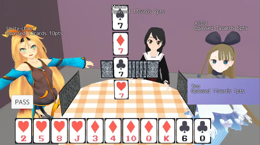 Sevens card game (Севенс карточная игра)  [МОД Unlocked] Screenshot 2