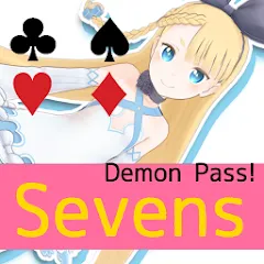 Взлом Sevens card game (Севенс карточная игра)  [МОД Unlocked] - последняя версия apk на Андроид