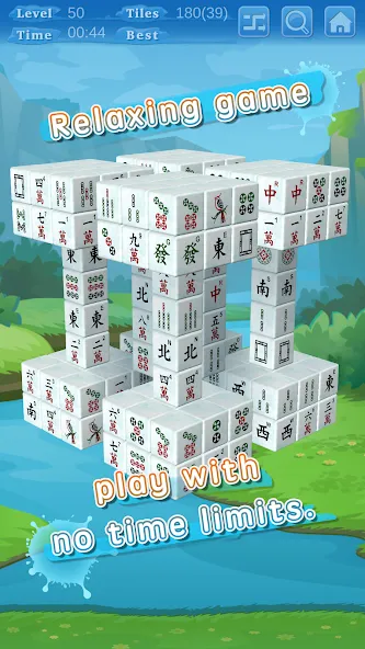 Stacker Mahjong 3D (Стаккер Маджонг 3Д)  [МОД Unlimited Money] Screenshot 4