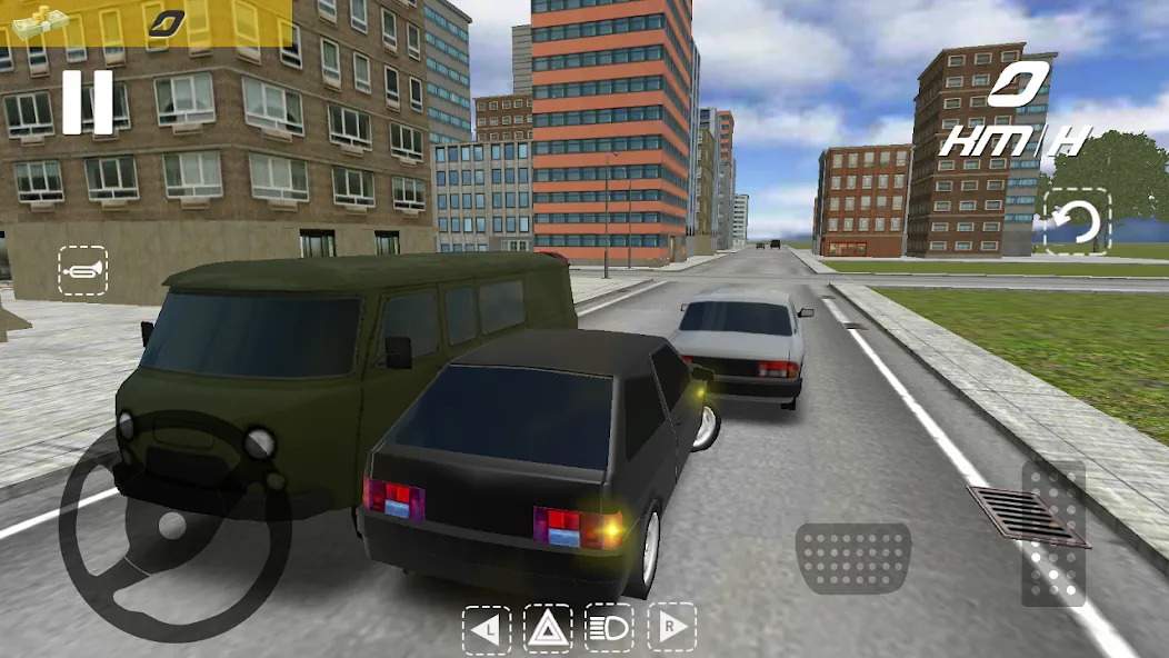 Russian Cars: 8 in City  [МОД Бесконечные деньги] Screenshot 3