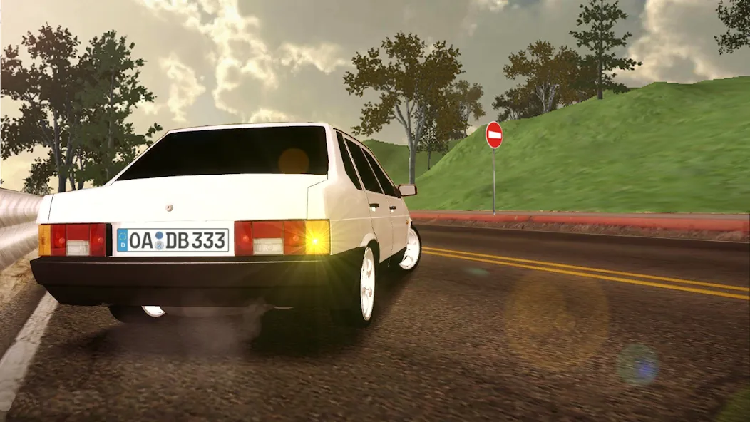 Russian Cars: 99 and 9 in City  [МОД Все открыто] Screenshot 1