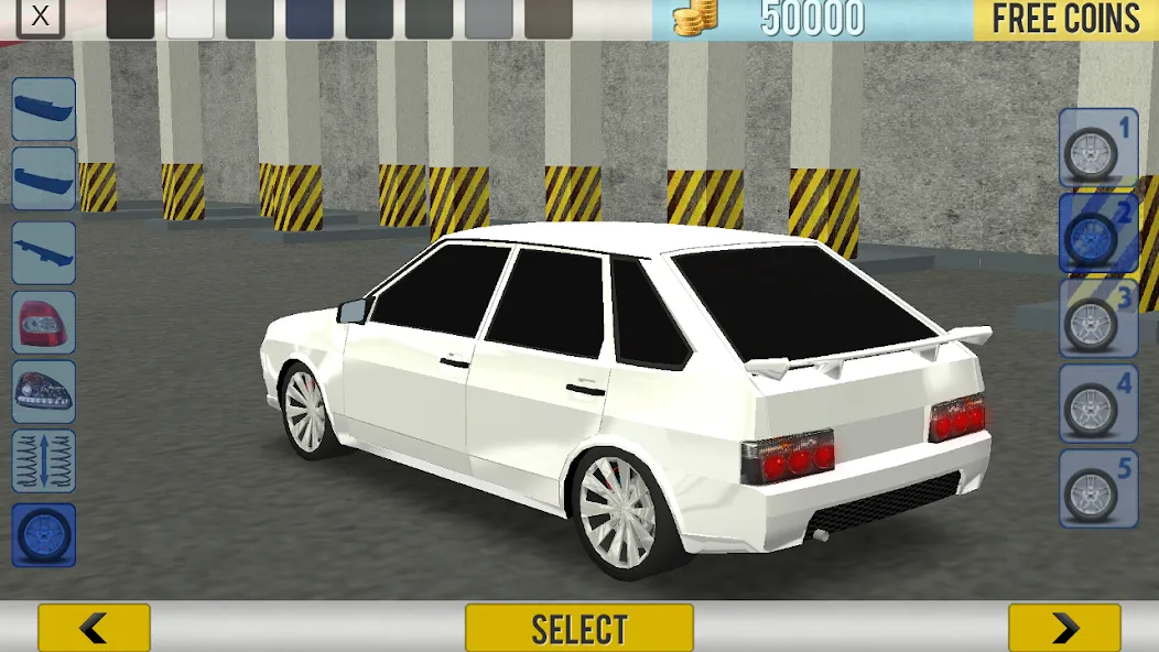 Russian Cars: 99 and 9 in City  [МОД Все открыто] Screenshot 4