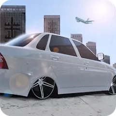 Взлом Russian Cars: Priorik  [МОД Все открыто] - полная версия apk на Андроид