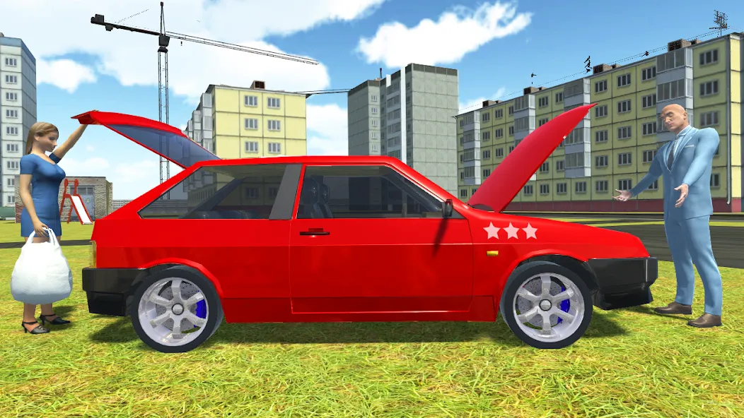 Russian Cars Simulator  [МОД Все открыто] Screenshot 3