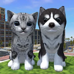 Взлом Cute Cat And Puppy