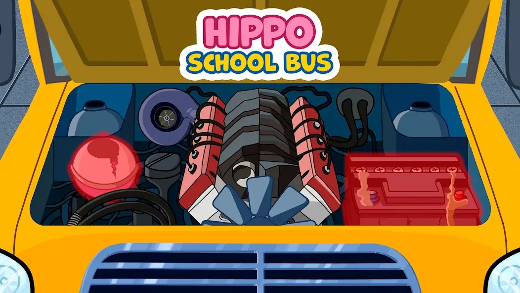 Kids School Bus Adventure  [МОД Бесконечные деньги] Screenshot 3