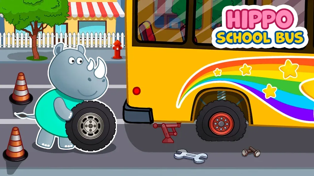 Kids School Bus Adventure  [МОД Бесконечные деньги] Screenshot 4