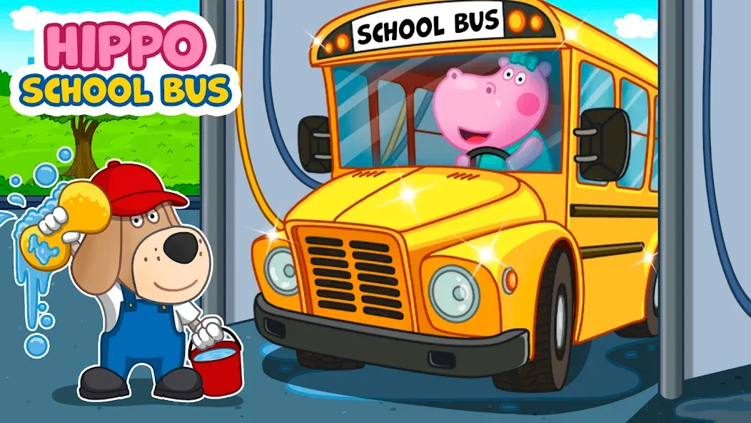 Kids School Bus Adventure  [МОД Бесконечные деньги] Screenshot 5