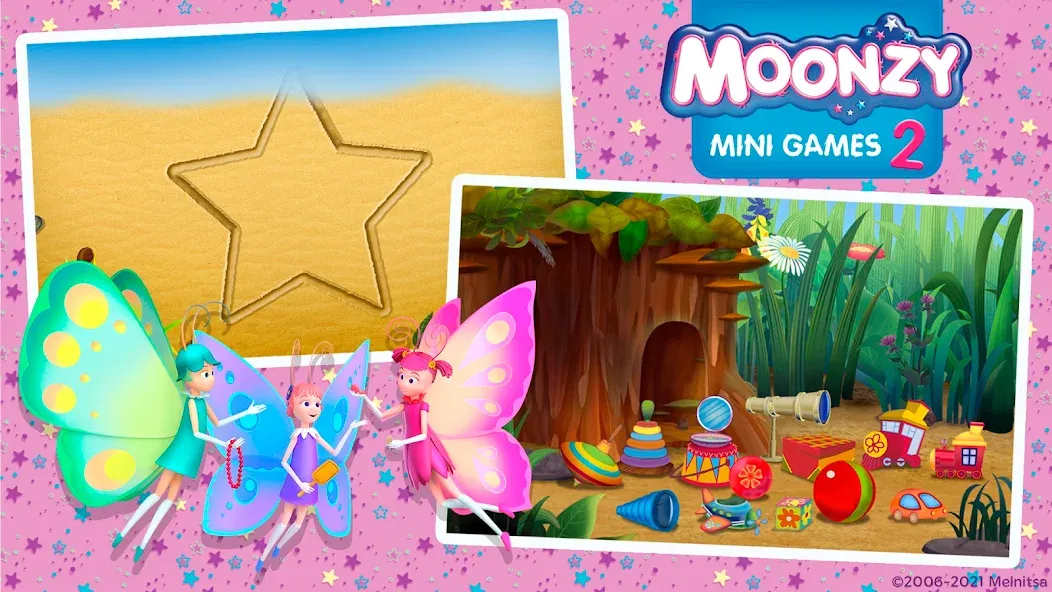 Moonzy: Mini-games for Kids  [МОД Много монет] Screenshot 2