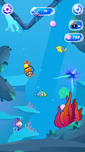 Simba Fishing  [МОД Много монет] Screenshot 4