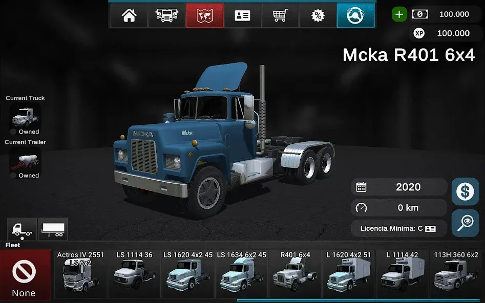 Grand Truck Simulator 2 (Гранд Трак Симулятор 2)  [МОД Много монет] Screenshot 1